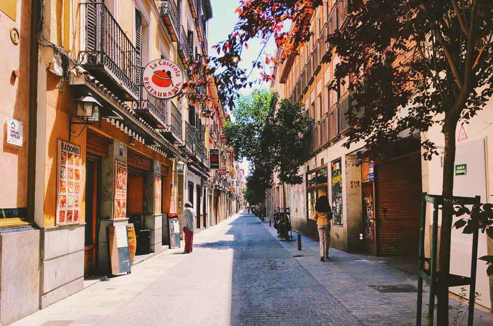 Barrio Malasaña en Madrid